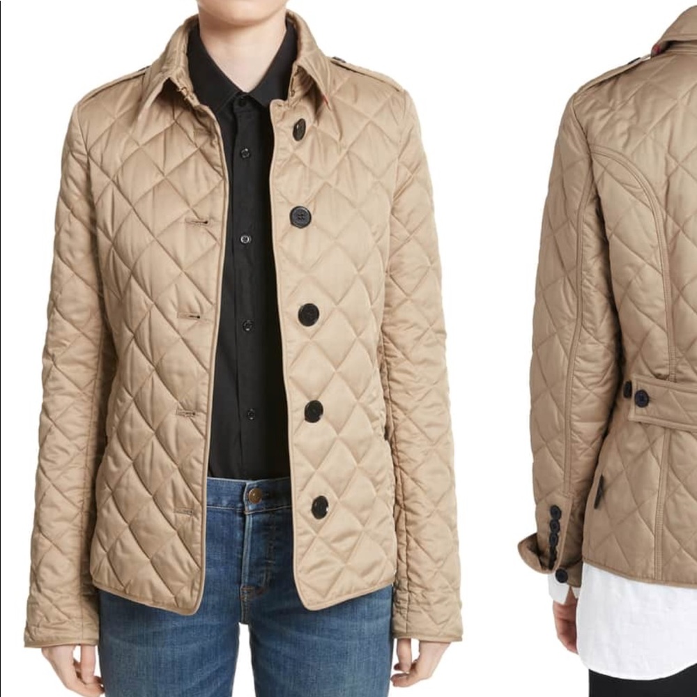 Burberry Frankby Quilted Jacket